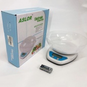 Ваги кухонні з чашею QZ-129A 5кг, електронні ваги для продуктів, ваги для зважування продуктів. Зображення №5