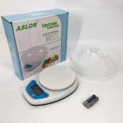 Ваги кухонні з чашею QZ-129A 5кг, електронні ваги для продуктів, ваги для зважування продуктів. Зображення №9