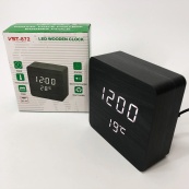 Електронний годинник з термометром та функцією активація за звуком VST-872-6, Настільний годинник з підсвічуванням. Зображення №7