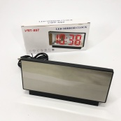 Годинник мережний настільний VST-897-5 (синє підсвічування, температура, від USB кабелю), Настільний LED годинник. Зображення №11