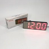 Електронний настільний LED годинник від USB VST-898-1 з будильником і термометром, Настільний LED Лід годинник. Зображення №7 Електронний настільний LED годинник від USB VST-898-1 з будильником і термометром, Настільний LED Лід годинник. Зображення №7