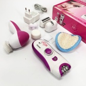 Епілятор жіночий багатофункціональний 6 в 1 пінцетний Kemei KM-3066 Х масажер догляд за шкірою 2 швидкості. Зображення №2 Епілятор жіночий багатофункціональний 6 в 1 пінцетний Kemei KM-3066 Х масажер догляд за шкірою 2 швидкості. Зображення №2