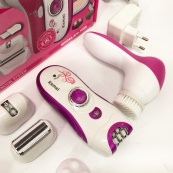 Епілятор жіночий багатофункціональний 6 в 1 пінцетний Kemei KM-3066 Х масажер догляд за шкірою 2 швидкості. Зображення №10 Епілятор жіночий багатофункціональний 6 в 1 пінцетний Kemei KM-3066 Х масажер догляд за шкірою 2 швидкості. Зображення №10