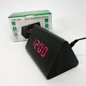 Годинник настільний VST-864 з червоним підсвічуванням, Світлодіодний настільний дорожній електронний годинник. Зображення №6