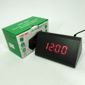 Годинник настільний VST-864 з червоним підсвічуванням, Світлодіодний настільний дорожній електронний годинник. Зображення №9