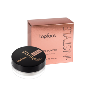 Пудра розсипчаста для обличчя TopFace INSTYLE Perfective Loose, 101 Прозорий. Зображення №2