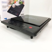 Электроплитка Suntera ICD-1009 2000 Вт индукционная плита мини, плита инфракрасная, сенсорные электроплиты. Изображение №6