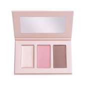 Палетка для контурингу кремова Bogenia - рум'яна, хайлайтер, контур (BG909). Зображення №2