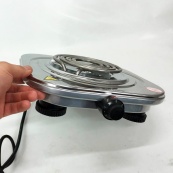 Електроплита Rainberg RB-010 спіральна, плита електрична настільна Рейнберг 1 конфорка 2000 Вт. Зображення №3 Електроплита Rainberg RB-010 спіральна, плита електрична настільна Рейнберг 1 конфорка 2000 Вт. Зображення №3