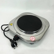 Плита електрична Rainberg RB-009 одноконфоркова настільна електроплита на одну конфорку з нержавіючої сталі. Зображення №7