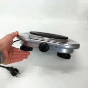 Плита електрична Rainberg RB-009 одноконфоркова настільна електроплита на одну конфорку з нержавіючої сталі. Зображення №9