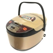 Мультиварка Rainberg RB-6207 З Фритюрницею, 12 Програм, скороварка пароварка мультиварка. Колір бежевий. Зображення №4