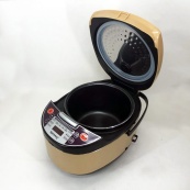 Мультиварка Rainberg RB-6207 З Фритюрницею, 12 Програм, скороварка пароварка мультиварка. Колір бежевий. Зображення №7