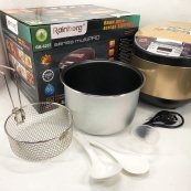 Мультиварка Rainberg RB-6207 З Фритюрницею, 12 Програм, скороварка пароварка мультиварка. Колір бежевий. Зображення №14