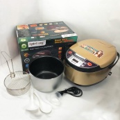 Мультиварка Rainberg RB-6207 З Фритюрницею, 12 Програм, скороварка пароварка мультиварка. Колір бежевий. Зображення №16