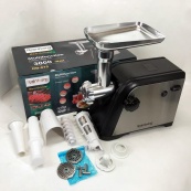 М'ясорубка Rainberg RB-672 3000W електрична з реверсом та соковижималкою, м'ясорубка електрична метал. Зображення №16