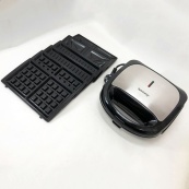 Мультимейкер Rainberg RB-5408 4 в 1 вафельница, бутербродница, орешница, гриль 2200 Вт электрогриль. Изображение №6