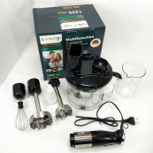 Багатофункціональний занурювальний мульти блендер 4в1 Rainberg RB-2238 подрібнювач 1200 Вт, потужний. Зображення №2