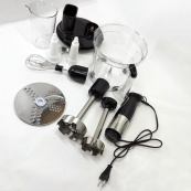 Багатофункціональний занурювальний мульти блендер 4в1 Rainberg RB-2238 подрібнювач 1200 Вт, потужний. Зображення №3