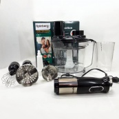 Багатофункціональний занурювальний мульти блендер 4в1 Rainberg RB-2238 подрібнювач 1200 Вт, потужний. Зображення №5