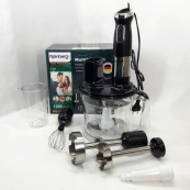 Багатофункціональний занурювальний мульти блендер 4в1 Rainberg RB-2238 подрібнювач 1200 Вт, потужний. Зображення №8