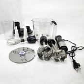 Багатофункціональний занурювальний мульти блендер 4в1 Rainberg RB-2238 подрібнювач 1200 Вт, потужний. Зображення №10