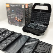 Мультимейкер RAF R.552 – 7 в 1: вафельниця, гриль, сендвічниця, пончики, горіхи, кекси, печиво, 800 Вт. Зображення №10