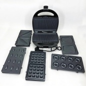 Мультипекарь 6в1 со съемными формами Domotec MS-7706, сендвичница 4в1, домашний гриль для шаурмы. Изображение №4 Мультипекарь 6в1 со съемными формами Domotec MS-7706, сендвичница 4в1, домашний гриль для шаурмы. Изображение №4