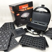 Мультипекарь 6в1 со съемными формами Domotec MS-7706, сендвичница 4в1, домашний гриль для шаурмы. Изображение №10 Мультипекарь 6в1 со съемными формами Domotec MS-7706, сендвичница 4в1, домашний гриль для шаурмы. Изображение №10