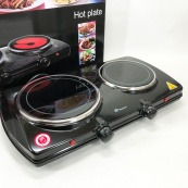 Електрична настільна плита Domotec MS-5852 2 конфорки склокерамічна 1200 Вт. Зображення №10