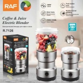 Кавомолка - блендер RAF R.7126 із нержавіючої сталі 300 Вт подрібнювач кавових зерен фруктів. Зображення №3