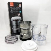 Кавомолка - блендер RAF R.7126 із нержавіючої сталі 300 Вт подрібнювач кавових зерен фруктів. Зображення №12