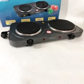 Настільна плита електрична Sea Breeze SB-065 2500 Вт, Електроплита подвійна, двоконфоркова настільна. Зображення №2