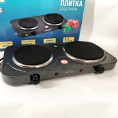 Настільна плита електрична Sea Breeze SB-065 2500 Вт, Електроплита подвійна, двоконфоркова настільна. Зображення №4