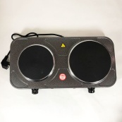 Настільна плита електрична Sea Breeze SB-065 2500 Вт, Електроплита подвійна, двоконфоркова настільна. Зображення №9