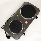 Настільна плита електрична Sea Breeze SB-065 2500 Вт, Електроплита подвійна, двоконфоркова настільна. Зображення №11