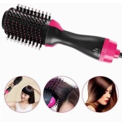 Фен Щітка гребінець 3в1 One step Hair Dryer 1000 Вт 3 режими випрямляч для укладання волосся стайлер з функцією іонізації. Зображення №17