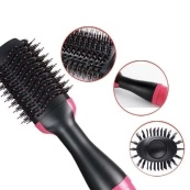 Фен Щітка гребінець 3в1 One step Hair Dryer 1000 Вт 3 режими випрямляч для укладання волосся стайлер з функцією іонізації. Зображення №18