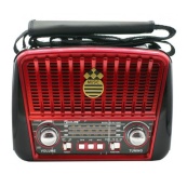 Радіоприймач Golon RX-455S USB / акумулятор сонячна панель, Радіоприймач з гарним прийомом для дачі. Зображення №2