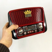 Радіоприймач Golon RX-455S USB / акумулятор сонячна панель, Радіоприймач з гарним прийомом для дачі. Зображення №5