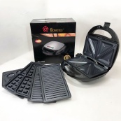 Мультипекарь вафельница бутербродница сендвичница гриль электрическая 4 в 1 с формами Domotec MS-7704. Изображение №16 Мультипекарь вафельница бутербродница сендвичница гриль электрическая 4 в 1 с формами Domotec MS-7704. Изображение №16