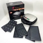 Мультипекарь вафельница бутербродница сендвичница гриль электрическая 4 в 1 с формами Domotec MS-7704. Изображение №22 Мультипекарь вафельница бутербродница сендвичница гриль электрическая 4 в 1 с формами Domotec MS-7704. Изображение №22