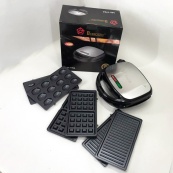 Мультипекарь вафельница бутербродница сендвичница гриль электрическая 4 в 1 с формами Domotec MS-7704. Изображение №23 Мультипекарь вафельница бутербродница сендвичница гриль электрическая 4 в 1 с формами Domotec MS-7704. Изображение №23