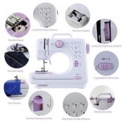 Швейна машинка електрична FHSM-505 побутова для шиття та домашнього використання з педаллю на 13 функцій. Зображення №5