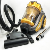 Пилосос для сухого прибирання з турбощіткою Domotec MS-4408 3600 Вт без мішка колбовий циклонний для дому контейнерний. Зображення №13