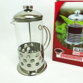 Заварник френч-прес Unique UN-1154 1 л, Гарний заварник, Заварочник для кухні, Френчпрес. Зображення №8