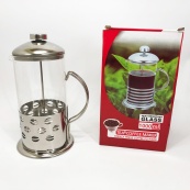 Заварник френч-прес Unique UN-1154 1 л, Гарний заварник, Заварочник для кухні, Френчпрес. Зображення №9
