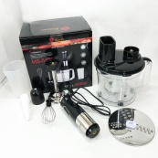 Блендер погружной многофункциональный 5-в-1 Domotec MS-5106 800 W, Портативный блендер измельчитель. Изображение №2