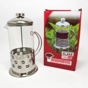 Заварник френч-прес Unique UN-1154 1 л, Гарний заварник, Заварочник для кухні, Френчпрес. Зображення №10