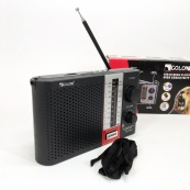 Радіоприймач переносний GOLON RX F12 AM/FM/SW, Радіоприймач am fm, Радіо переносне фм. Колір: чорний. Зображення №4